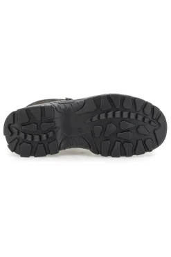Scarponcini da trekking verde militare con suola carrarmato Track down 13342S36