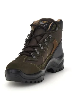Scarponcini da trekking verde oliva con support system Track down 10694S3