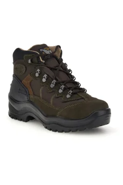 Scarponcini da trekking verde oliva con support system Track down 10694S3
