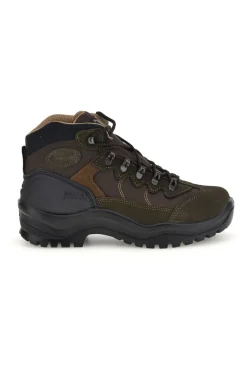 Scarponcini da trekking verde oliva con support system Track down 10694S3