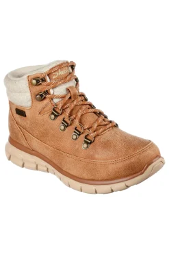 Scarponcini imbottiti color cuoio idrorepellenti Skechers SYNERGY COOL SEEKER
