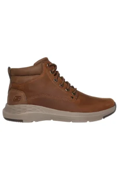Scarponcini marroni imbottiti leggeri Skechers PARSON EDERIC