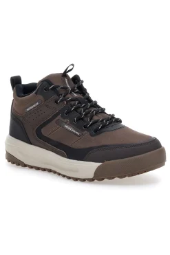 Scarponcini marroni impermeabili con memory foam Skechers Urban Street Hiker