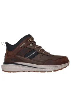 Scarponcini marroni waterproof con inserti in mesh Skechers Slade Ultra Turner