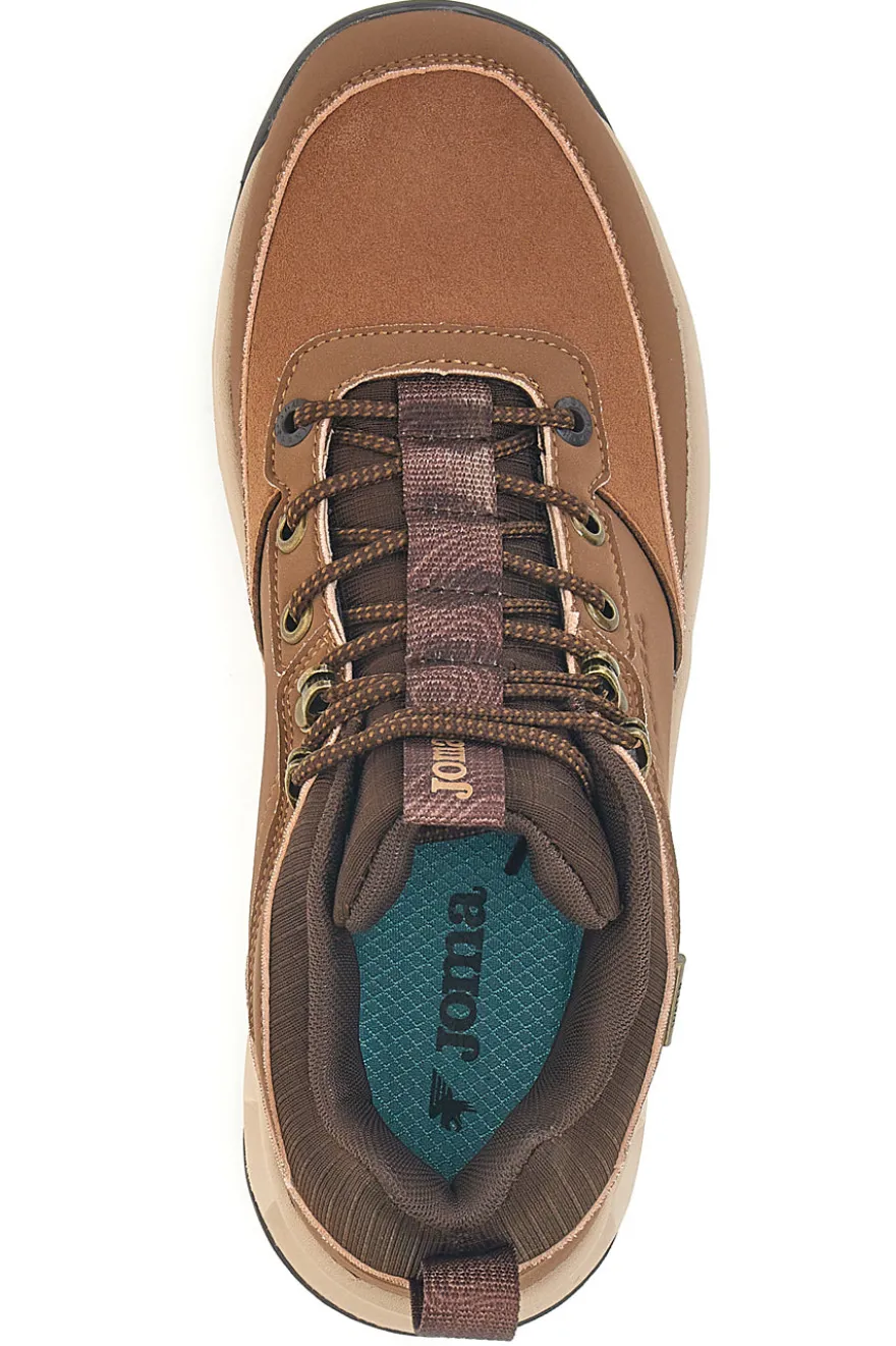 Scarponcini marroni water repellent con dettagli trekking Joma TER MEN 2526