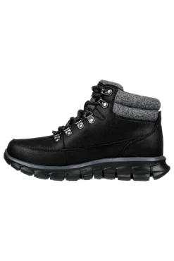 Scarponcini neri imbottiti idrorepellenti Skechers Synergy Cool Seeker