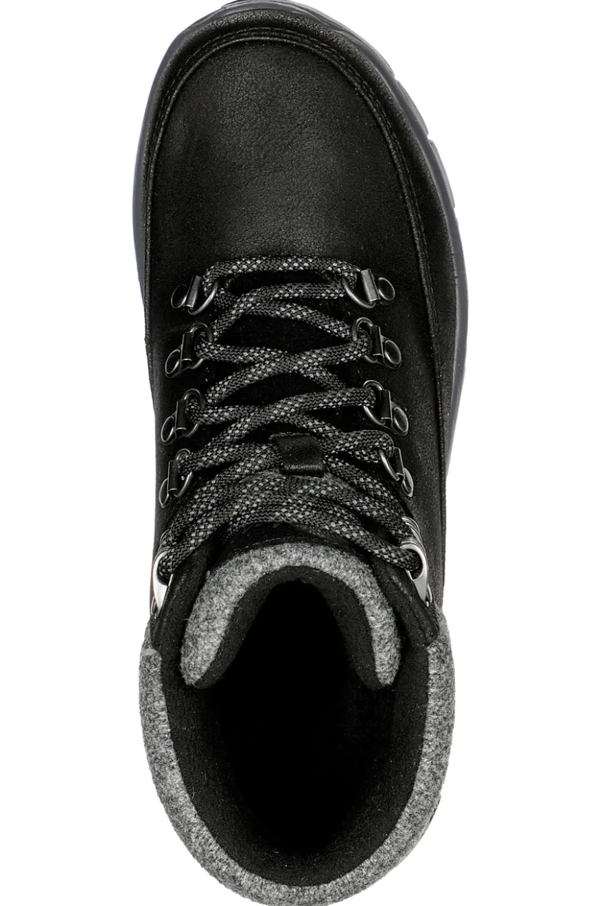 Scarponcini neri imbottiti idrorepellenti Skechers Synergy Cool Seeker