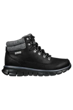 Scarponcini neri imbottiti idrorepellenti Skechers Synergy Cool Seeker