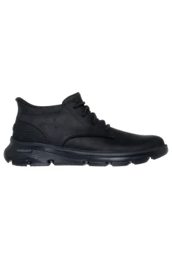 Scarponcini neri in materiale tecnico con soletta Arch Fit Skechers Garza Ridley