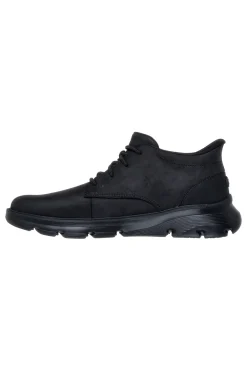 Scarponcini neri in materiale tecnico con soletta Arch Fit Skechers Garza Ridley