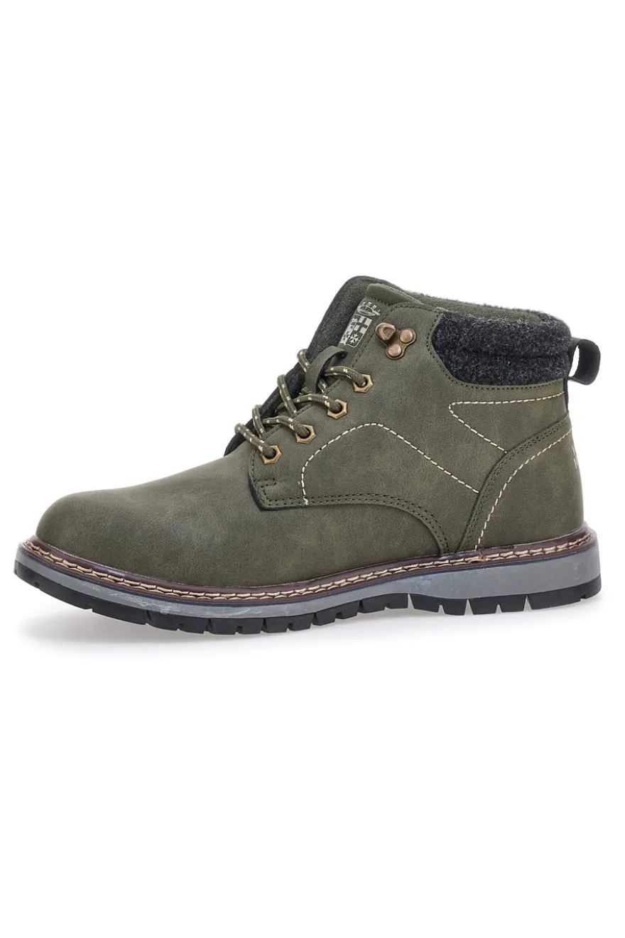Scarponcini stringati militari Marina Militare 973