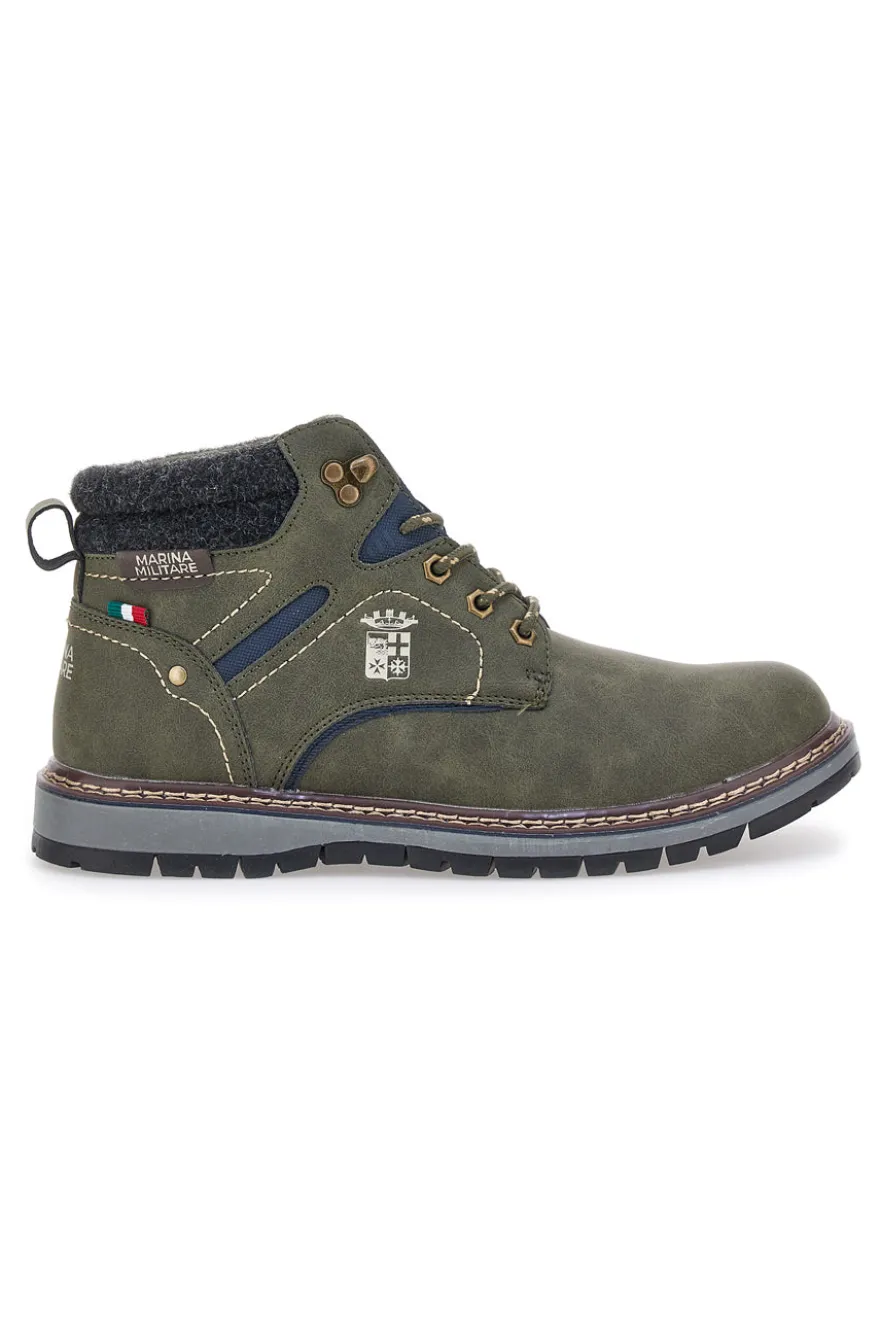 Scarponcini stringati militari Marina Militare 973
