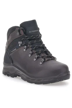 Scarponcini trekking marroni impermeabili con collo imbottito Altemberg 137742