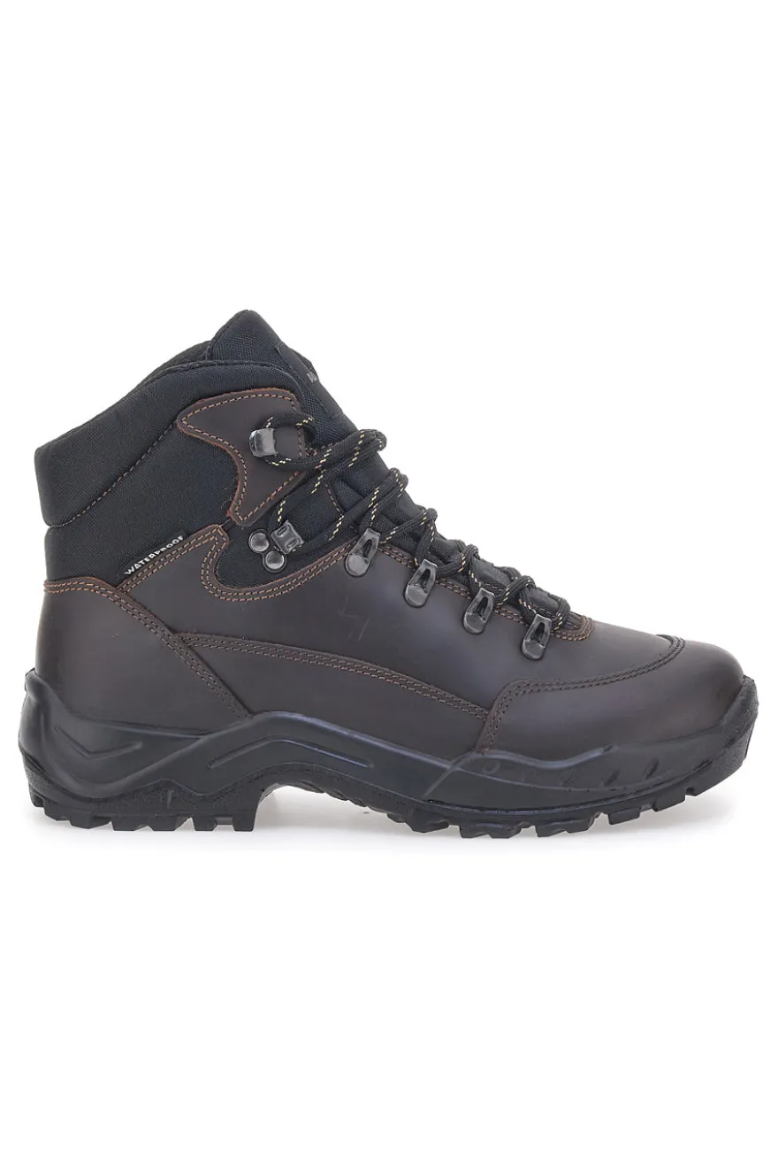 Scarponcini trekking marroni impermeabili con suola antiscivolo Altemberg 135028