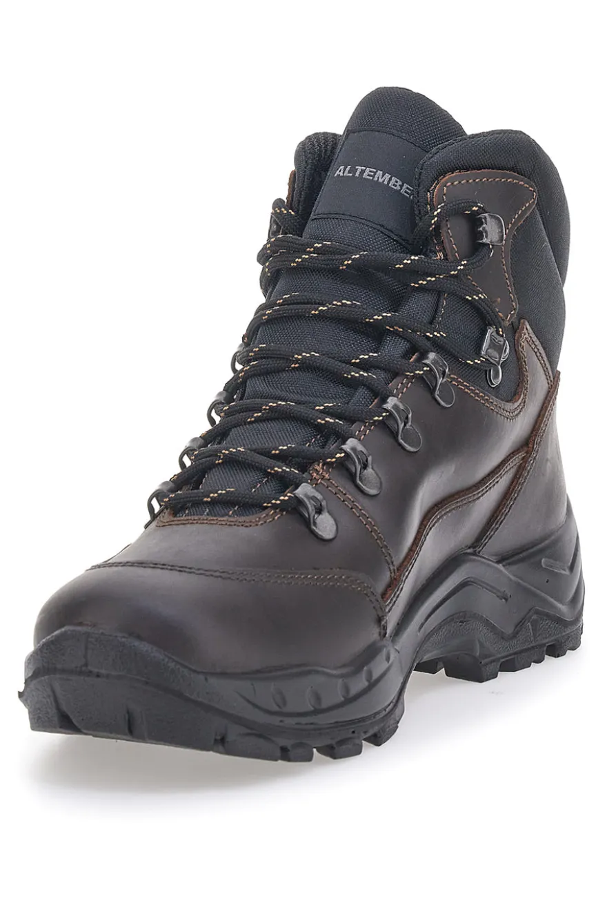 Scarponcini trekking marroni impermeabili con suola antiscivolo Altemberg 135028