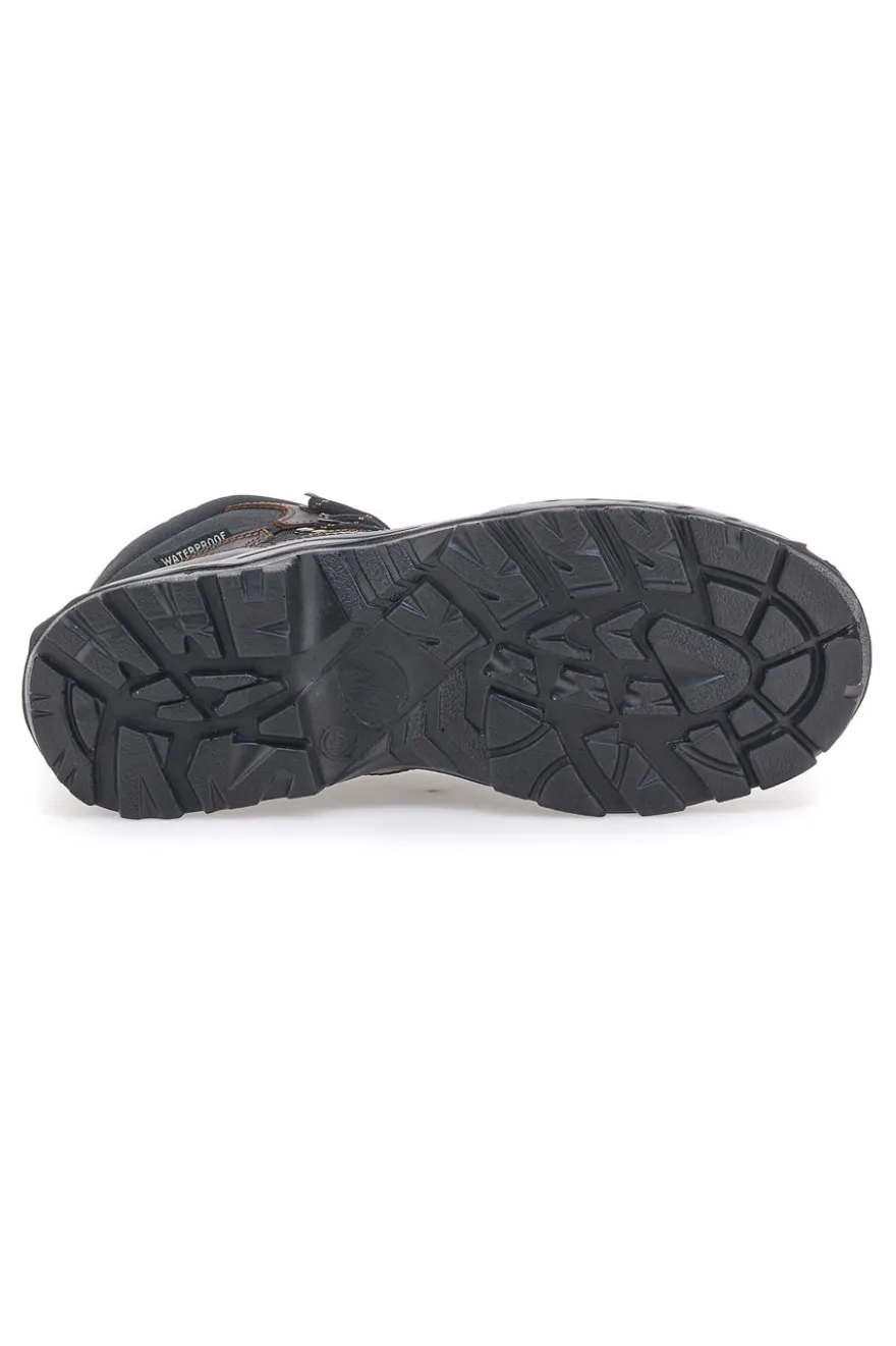 Scarponcini trekking marroni impermeabili con suola antiscivolo Altemberg 135028
