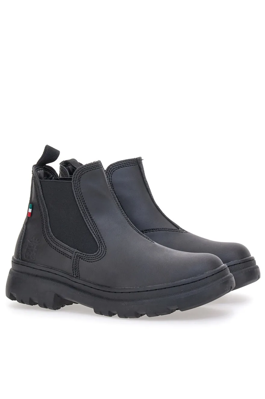 Scarponcino Beatles nero Marina Militare 1482