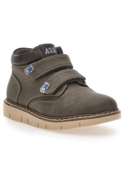 Scarponcino con Velcro Asso 9650