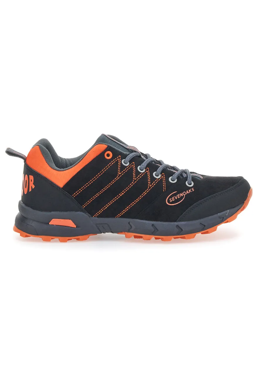 Scarponcino da Trekking Sevenoaks Nero-Arancione