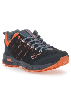 Scarponcino da Trekking Sevenoaks Nero-Arancione