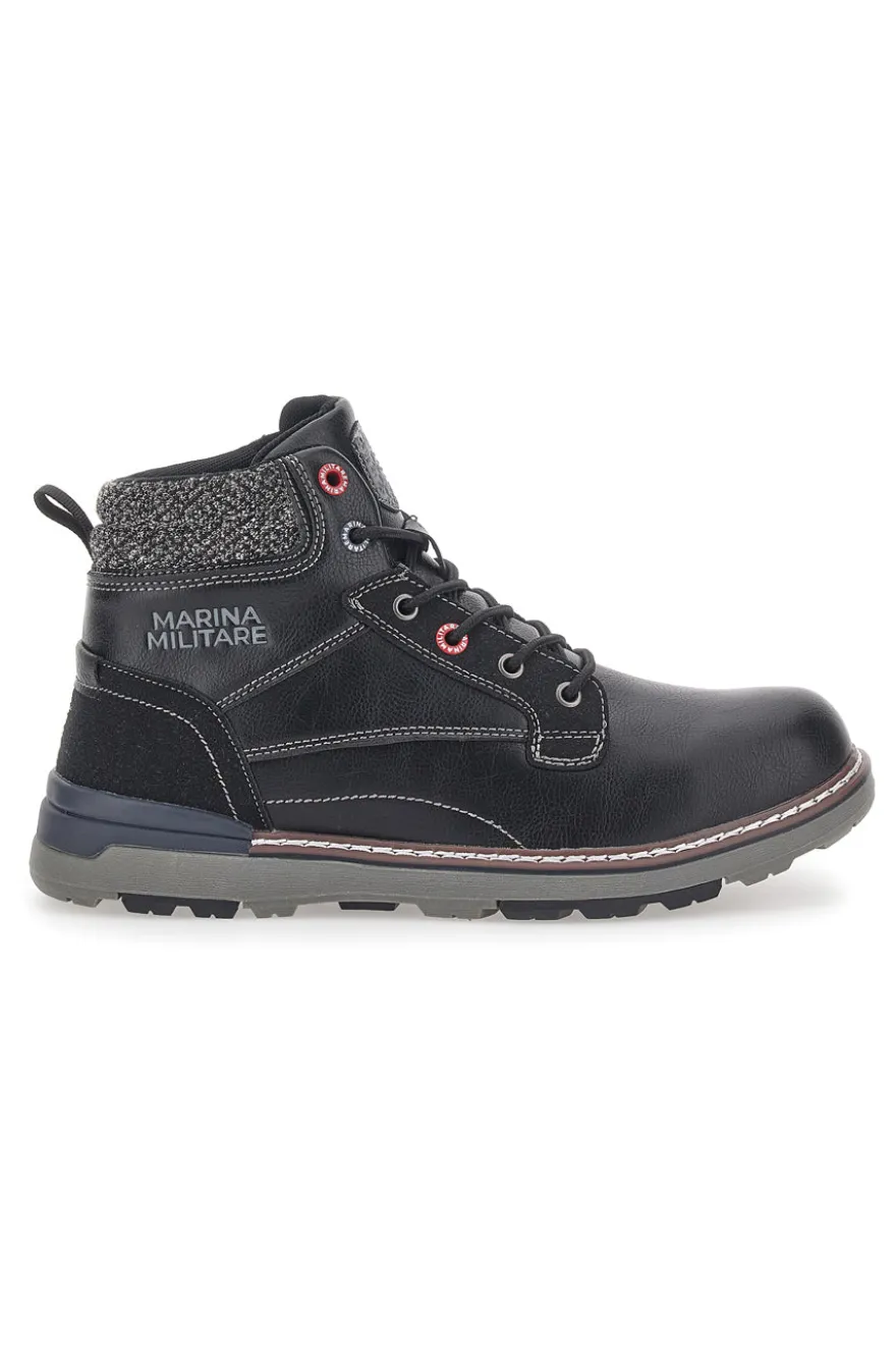 Scarponcino Marina Militare 965 Nero