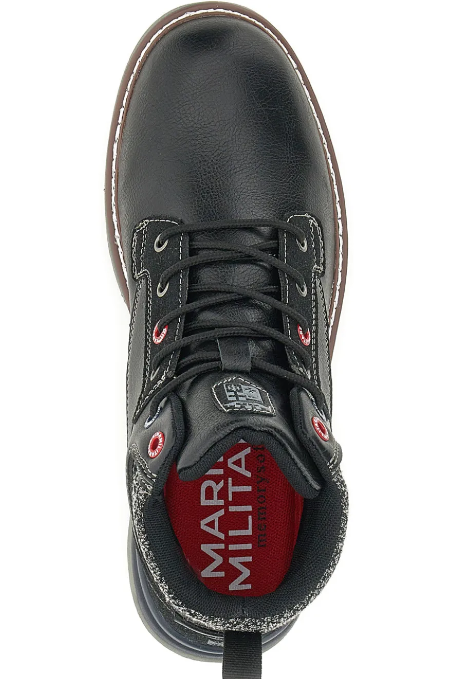 Scarponcino Marina Militare 965 Nero