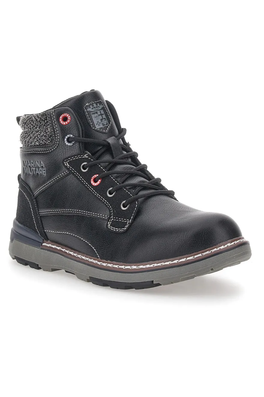 Scarponcino Marina Militare 965 Nero