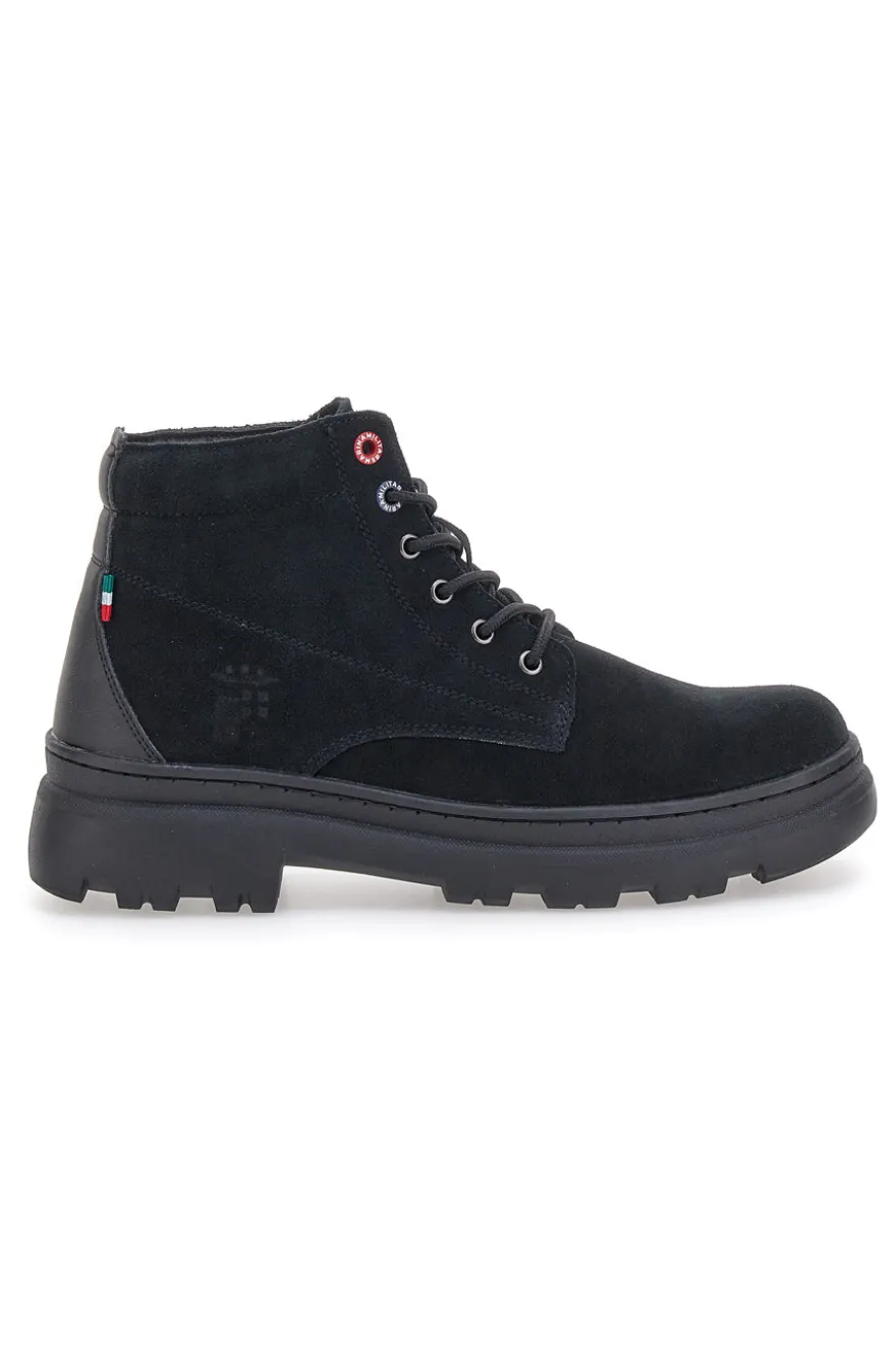 Scarponcino Nero Marina Militare 1484