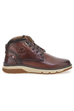 Scarponcino Stringato Cognac in Vera Pelle ALTERMBERG 2211