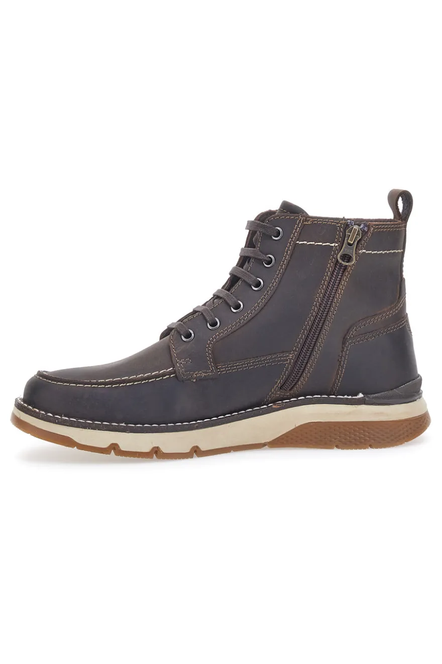 Scarponcino Vera Pelle Marrone Altemberg 2212