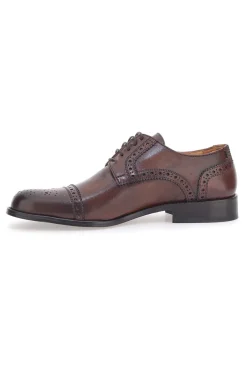 Schnürschuhe Echtleder Holz Pittarello Plus 611