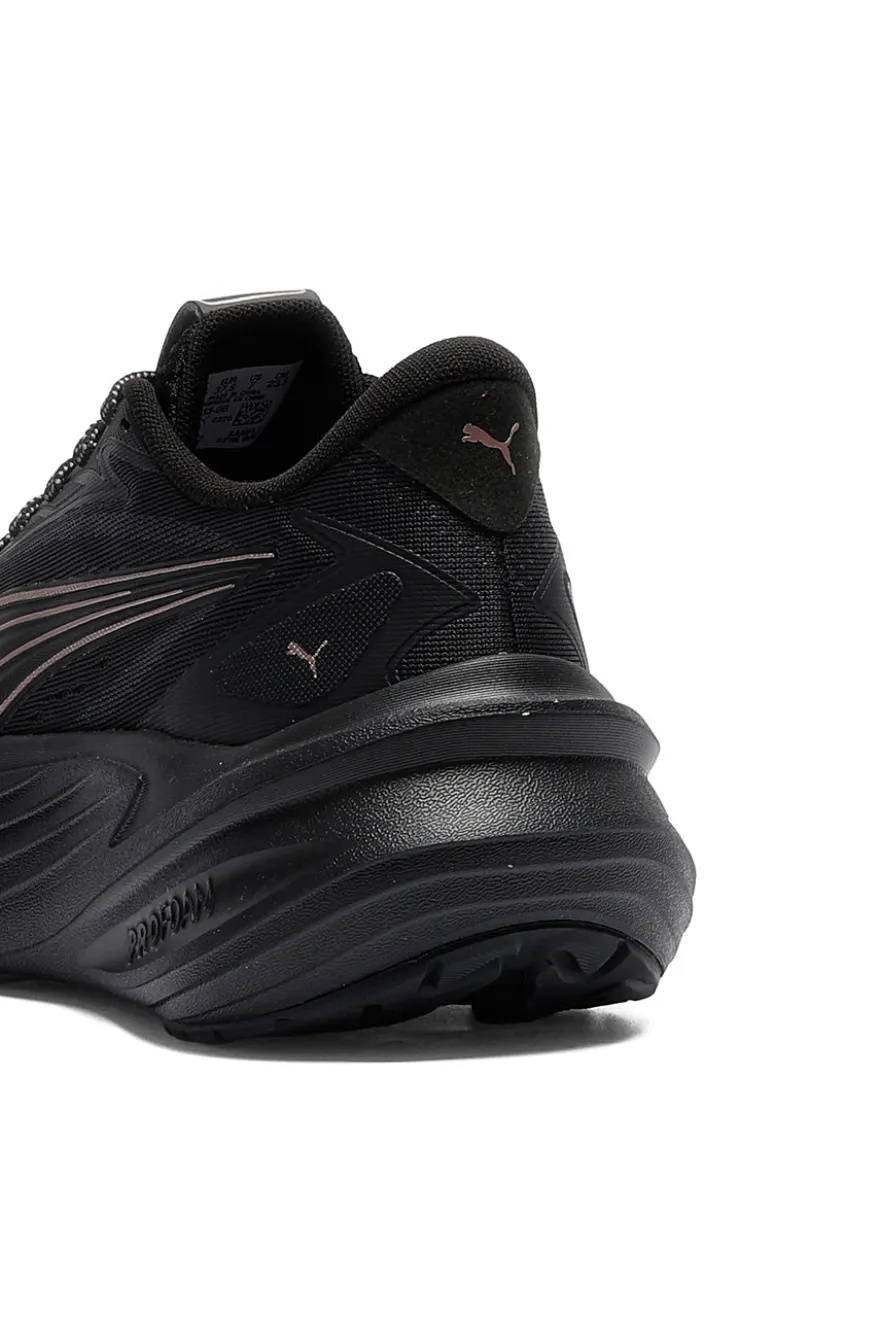 Schwarz gepolsterte Laufschuhe Puma Maxima Pro