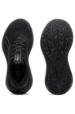 Schwarz gepolsterte Laufschuhe Puma Maxima Pro