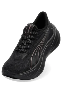 Schwarz gepolsterte Laufschuhe Puma Maxima Pro