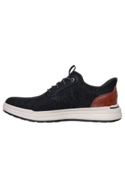 Schwarz Mesh Slip-on Schuhe Skechers Sterling ramone