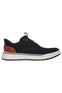 Schwarz Mesh Slip-on Schuhe Skechers Sterling ramone