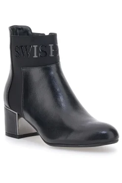 Schwarze Ankle Stiefel SWISH 11