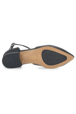Schwarze Ballerinas mit Fesselriemchen PITTARELLO GLAM 2885