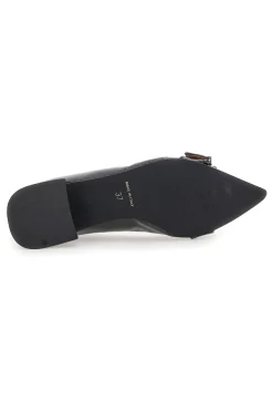 Schwarze Ballerinas mit niedrigem Absatz PITTARELLO LOVE 3432