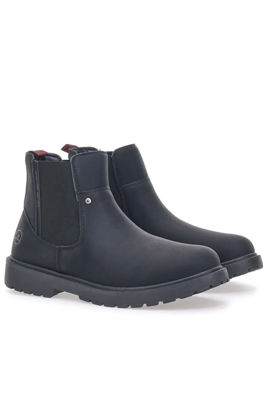 Schwarze Beatles-Stiefelette Jhoes Land 321140