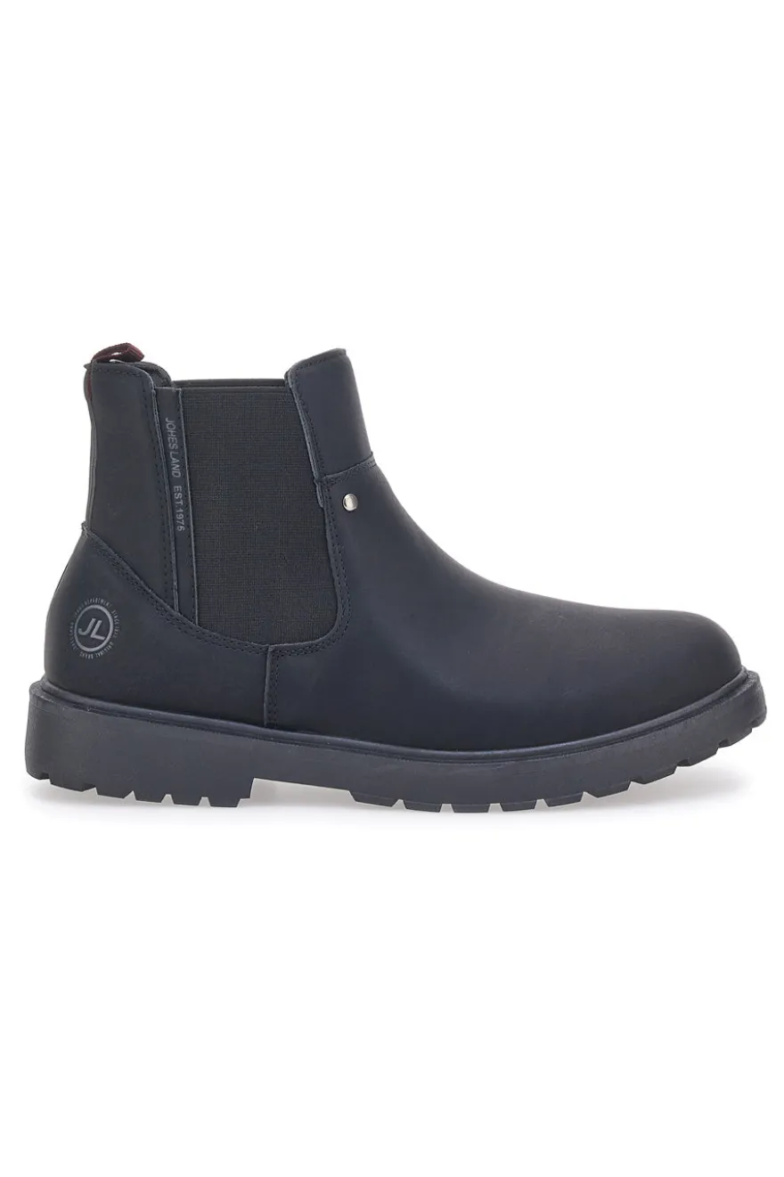 Schwarze Beatles-Stiefelette Jhoes Land 321140