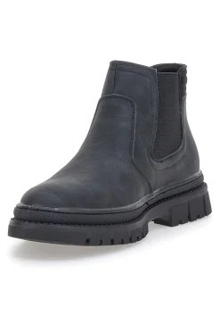 Schwarze Beatles-Stiefeletten Canguro 877