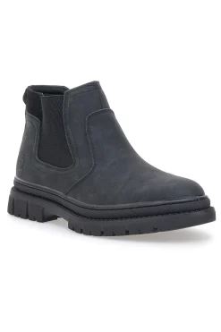 Schwarze Beatles-Stiefeletten Canguro 877