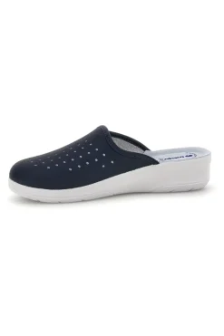 Schwarze Berufsslipper mit anatomischem Fußbett Inblu 5033