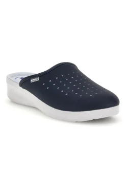 Schwarze Berufsslipper mit anatomischem Fußbett Inblu 5033