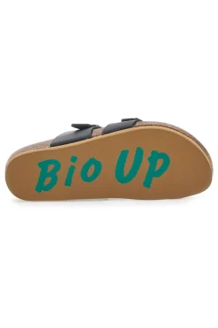 Schwarze Bio Up Flip Flops Hausschuhe 26410