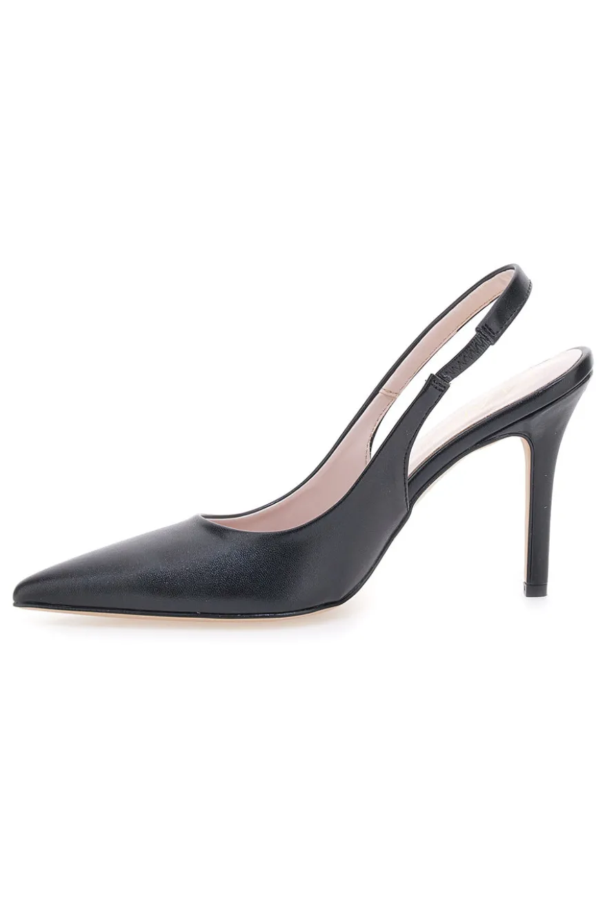Schwarze Damen Slingback Pumps Pittarello Glam 3837