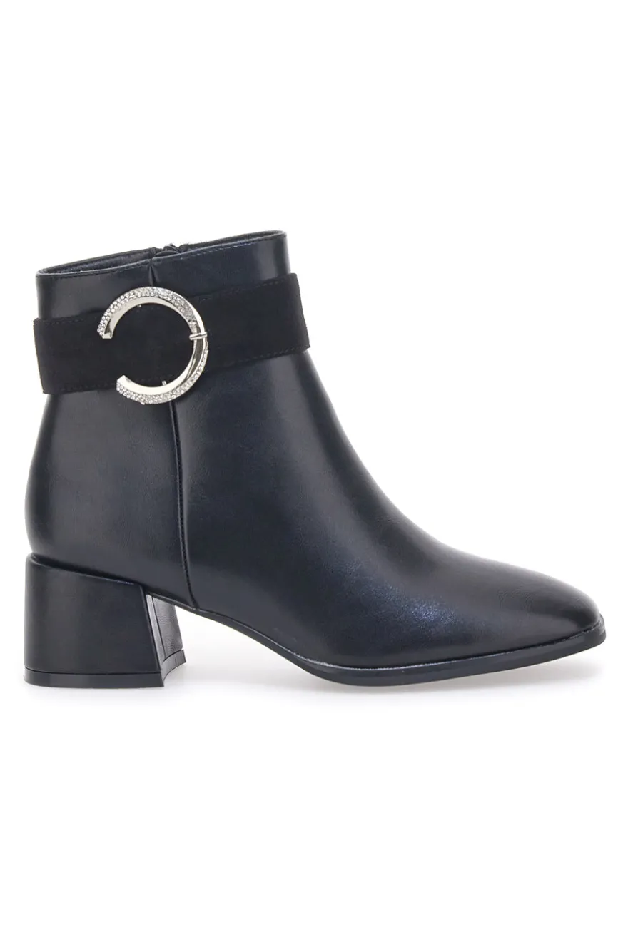 Schwarze First Lady Stiefeletten 362