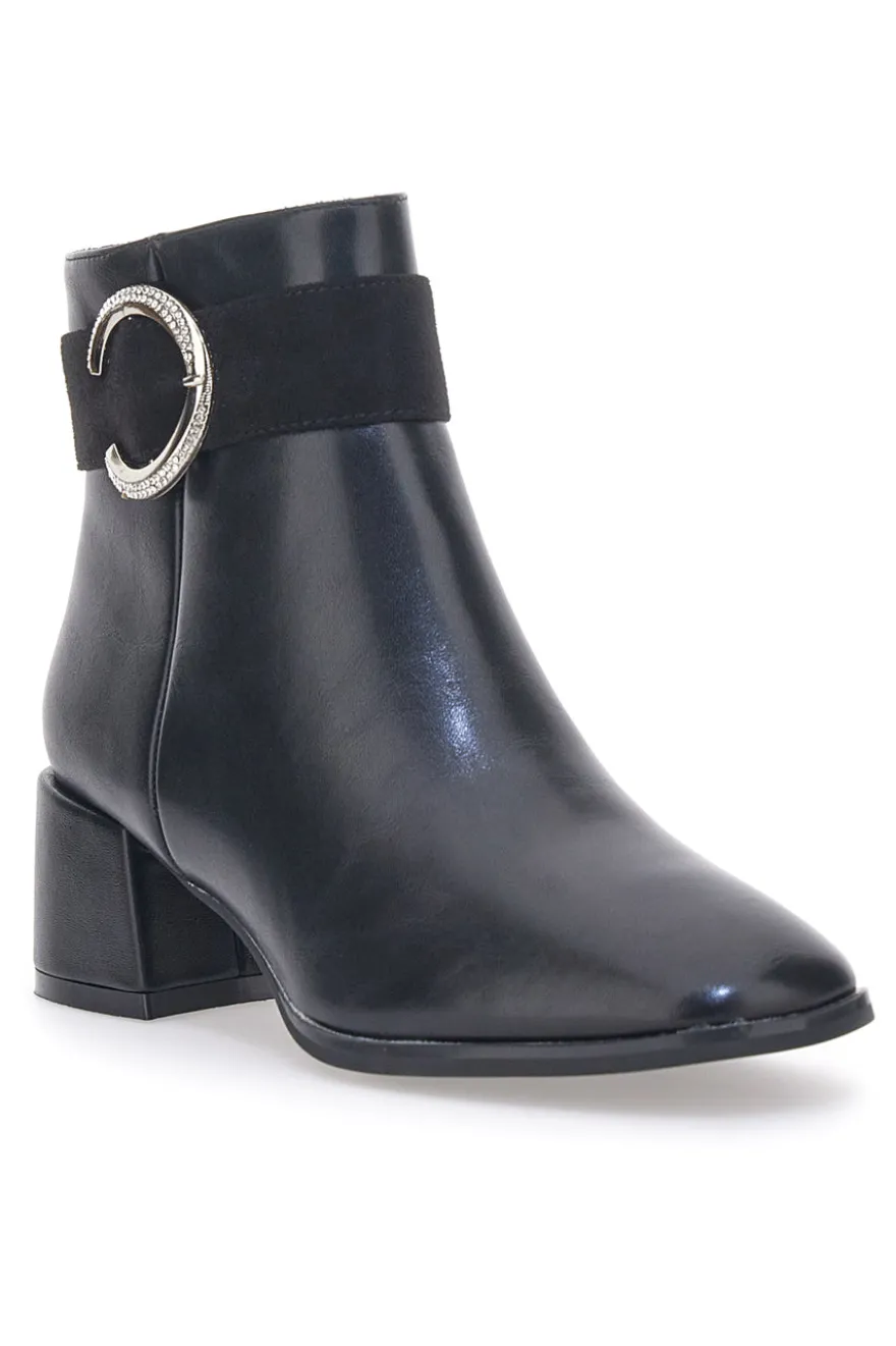 Schwarze First Lady Stiefeletten 362