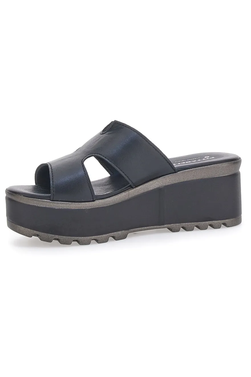 Schwarze Hausschuhe aus echtem Leder PITTARELLO LOVE 3403101